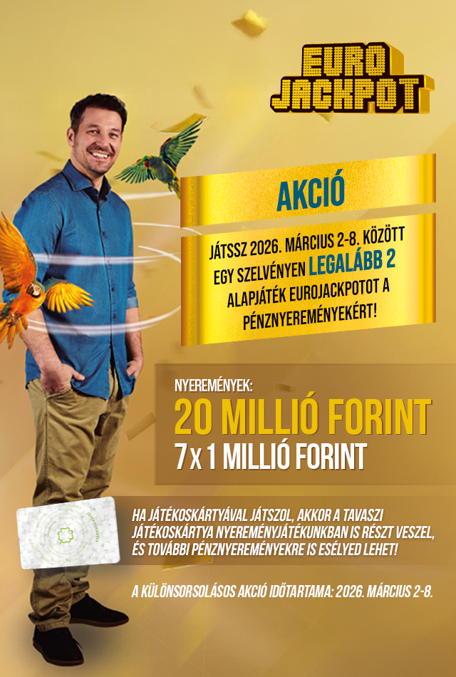Eurojackpot akció